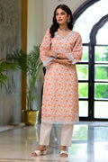 Multi Printed Schifili Kurta Pant Set Bada Boota
