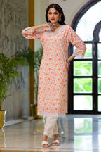 Multi Printed Schifili Kurta Pant Set Bada Boota